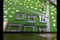 高速公路沙盤,橋梁隧道沙盤模型