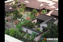 古建筑模型,蘇州園林模型,亭臺模型