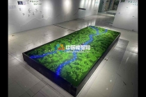 西施石筧茶產地茶廠沙盤模型