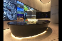 高檔樓盤模型底座,售樓部沙盤展臺(收藏)