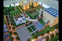 工業展示沙盤模型，企業展廳沙盤模型